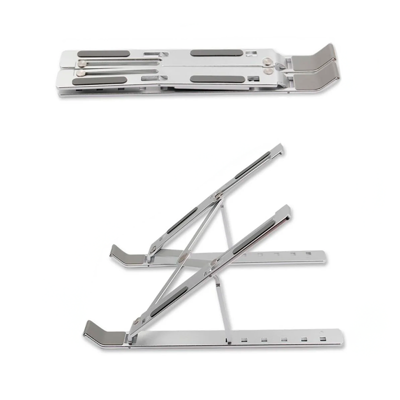 Soporte Aluminio Plegable Para Laptop - Macbook Regulable