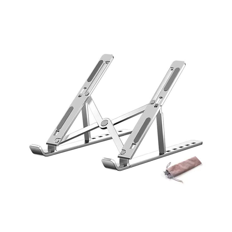 Soporte Aluminio Plegable Para Laptop - Macbook Regulable