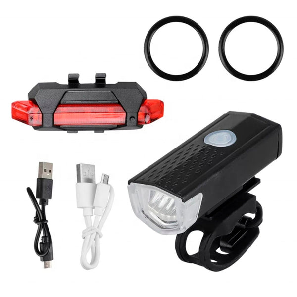 Luz LED para Bicicleta o Scooter con Bateria Recargable – Digital Peru